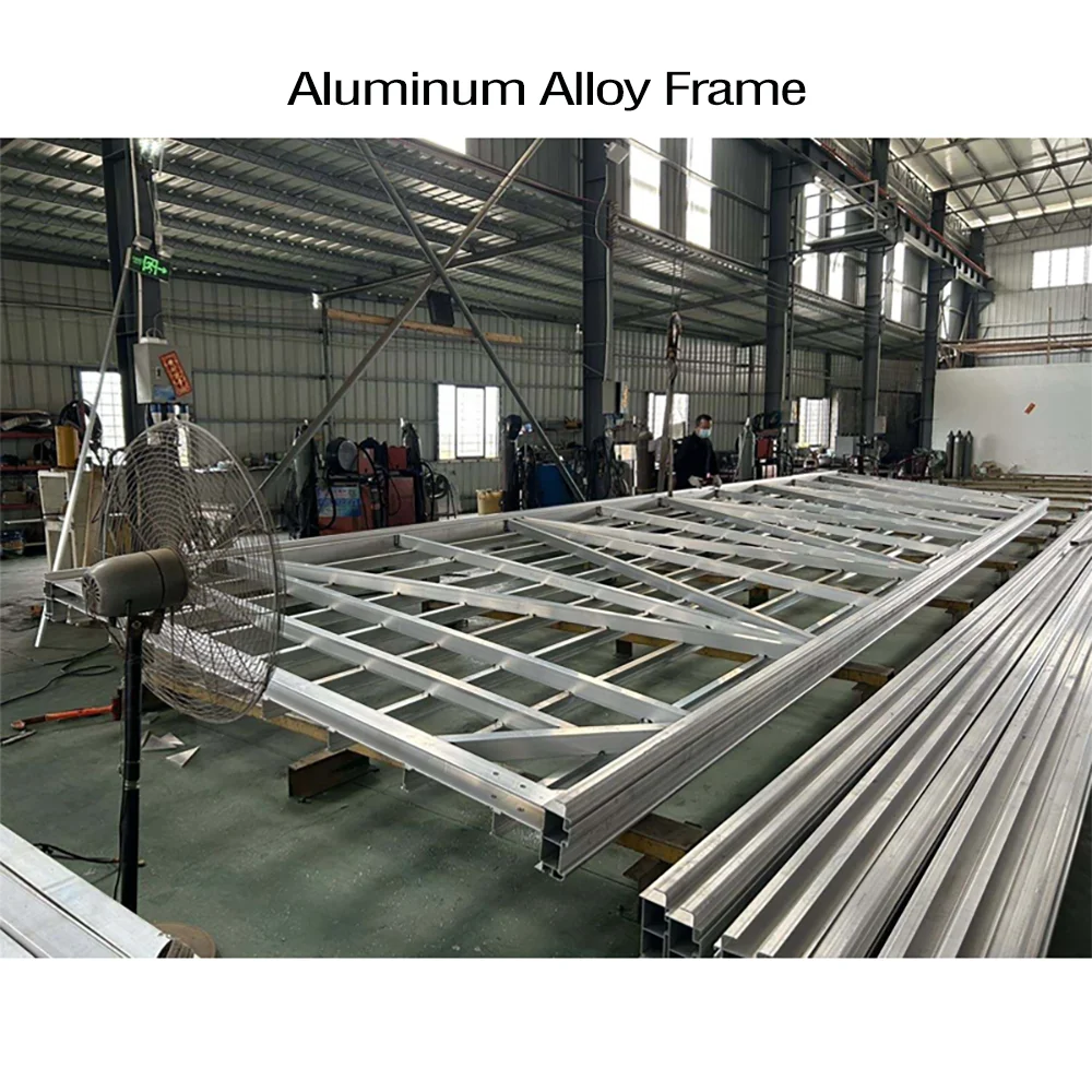 Factory Custom Marine Grade Aluminum Alloy Structure Frame Floating Pontoon Docks