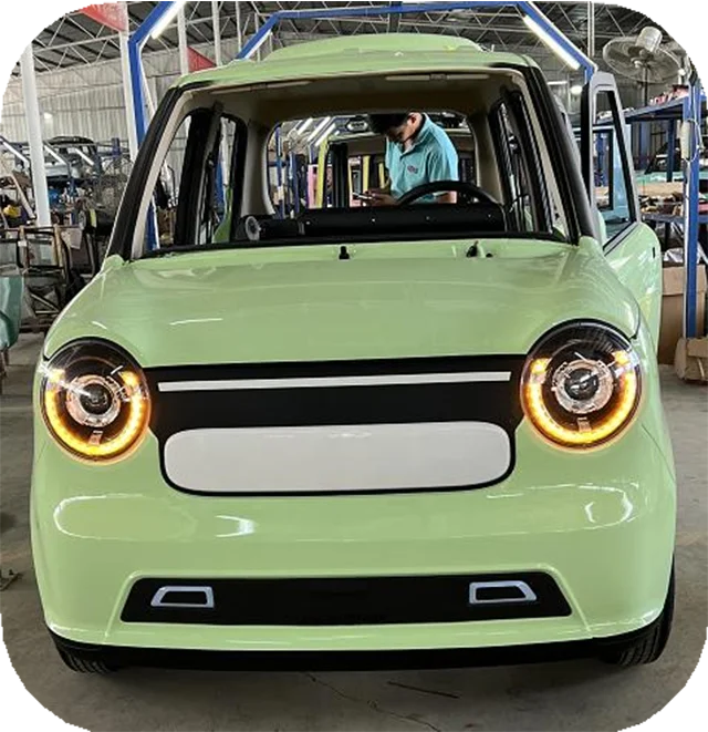 New released electric four seats mini car 2022