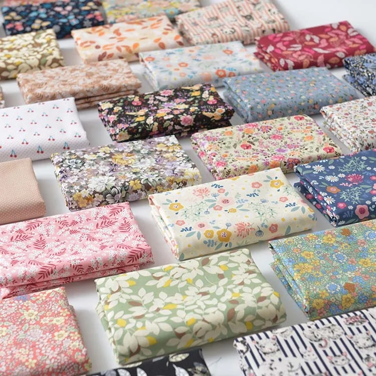 Floral cotton liberty london tana lawn home textile fabric poplin heavy poplin fabric poplin fabric for kids