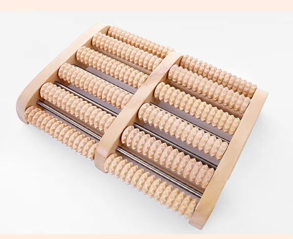 6 Row Foot Roller Massager Reflexology Private Label Foot Massage Tool For Relieve Plantar