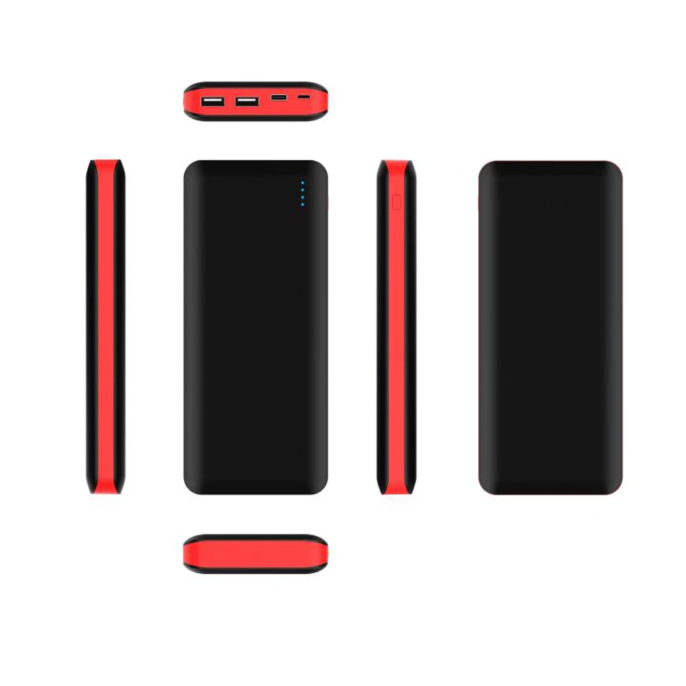  Лидер продаж OEM PD 18 Вт 45 usb type c внешний аккумулятор 20000 мАч тонкий аксессуар для мобильного