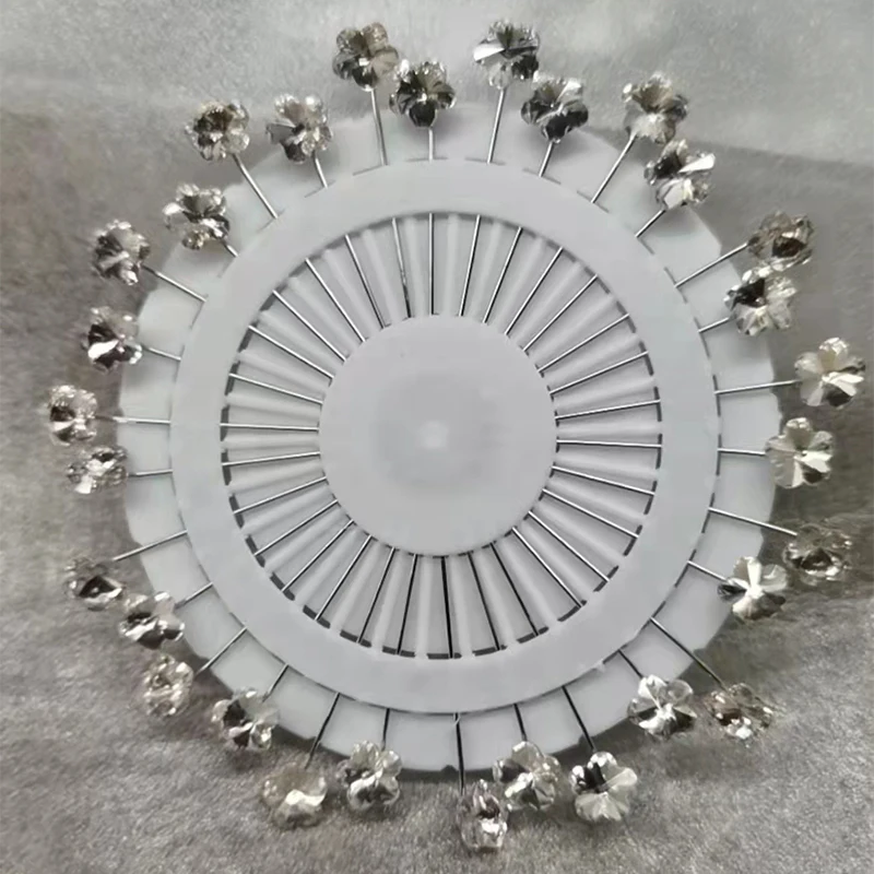 Luxury Muslim Scarf Shawl Hijab Pins Women Jewelry Gift Wholesale Dubai Fashion Long Waist Muslim Women Printing Hijab Pins