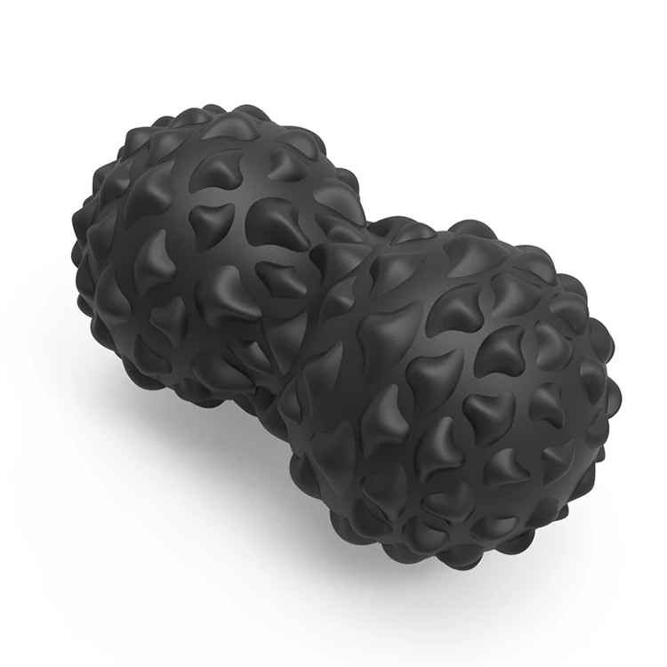 Набор массажных мячей из искусственной кожи для йоги, надувной Массажный мяч для ног