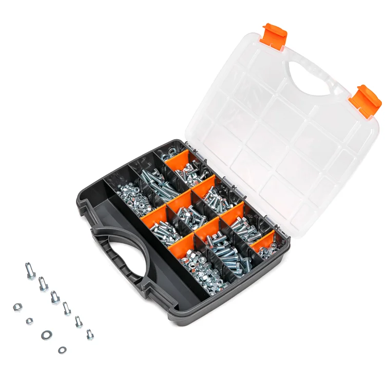 Factory Price 560PCS Heavy Duty Bolts and Nuts Assortment Kit,SAE Flat Washers