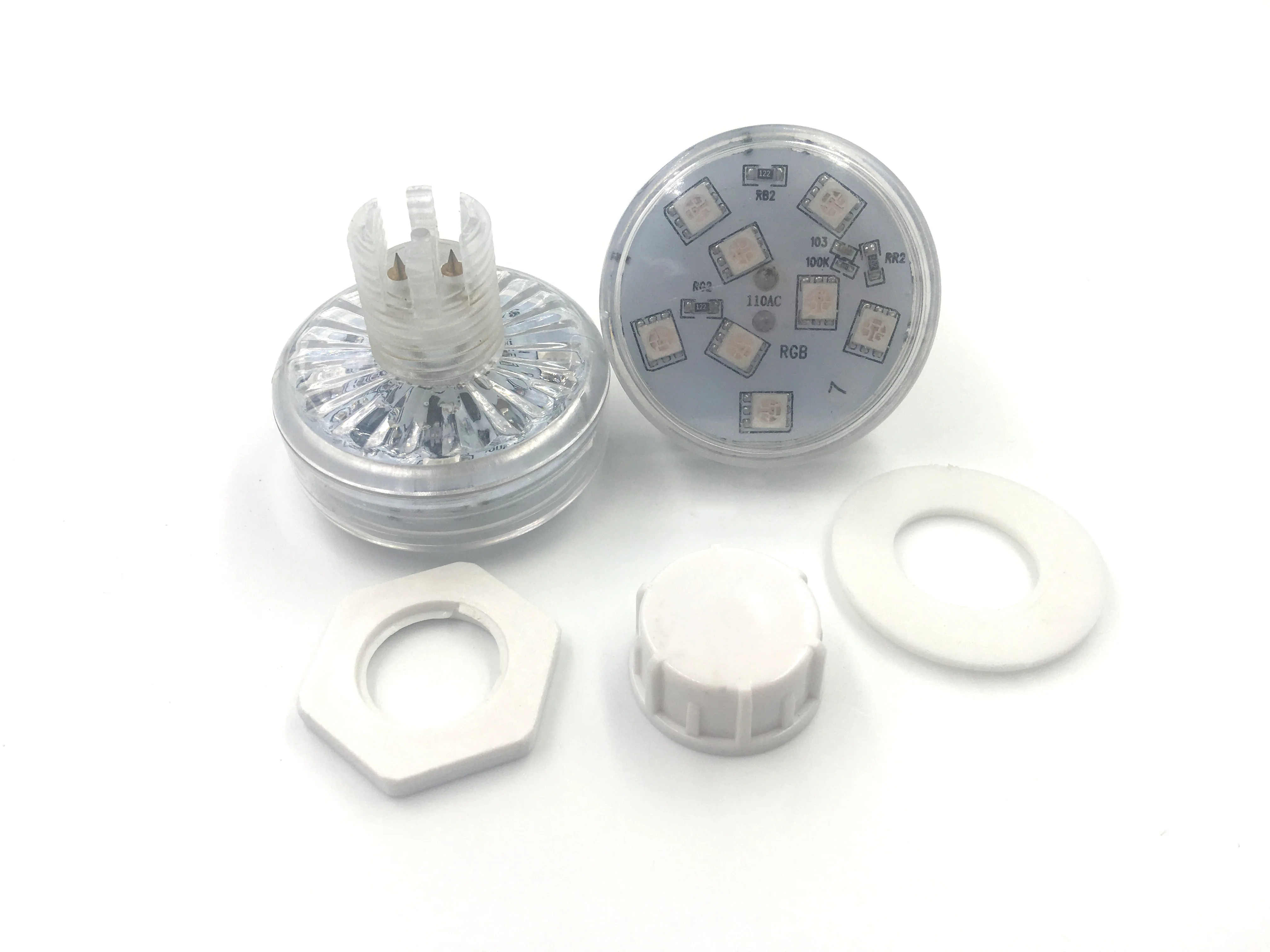 48 мм 12 светодиодов Автоматический AC24V SMD5050 пиксельный свет 360 градусов освещения для аттракционов и тематических парков IP67 Номинальный корпус ПК