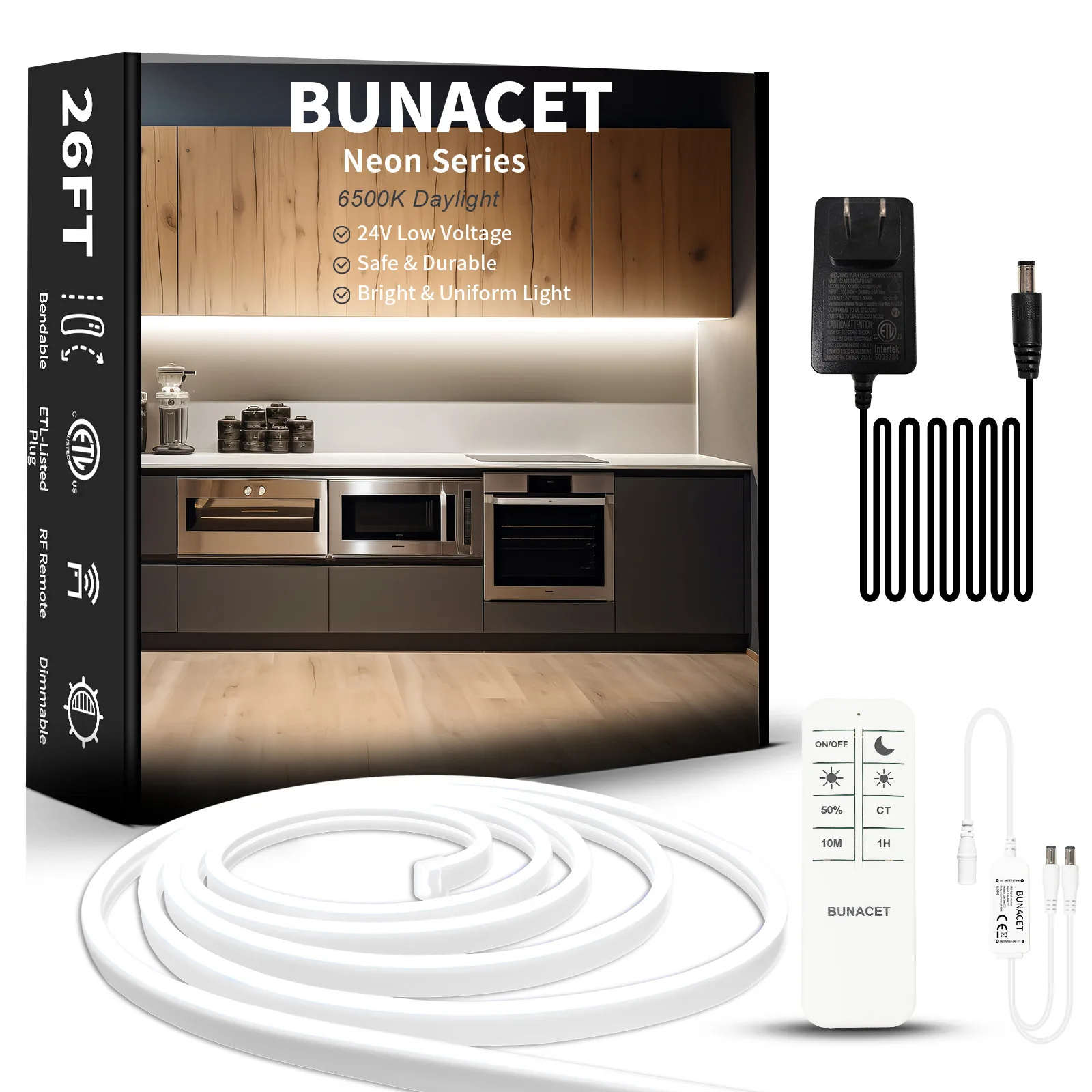 Manufacturer Wholesale Waterproof Color Neon Led Lights Flexible Soft Strip Dual color temperature neon tape set