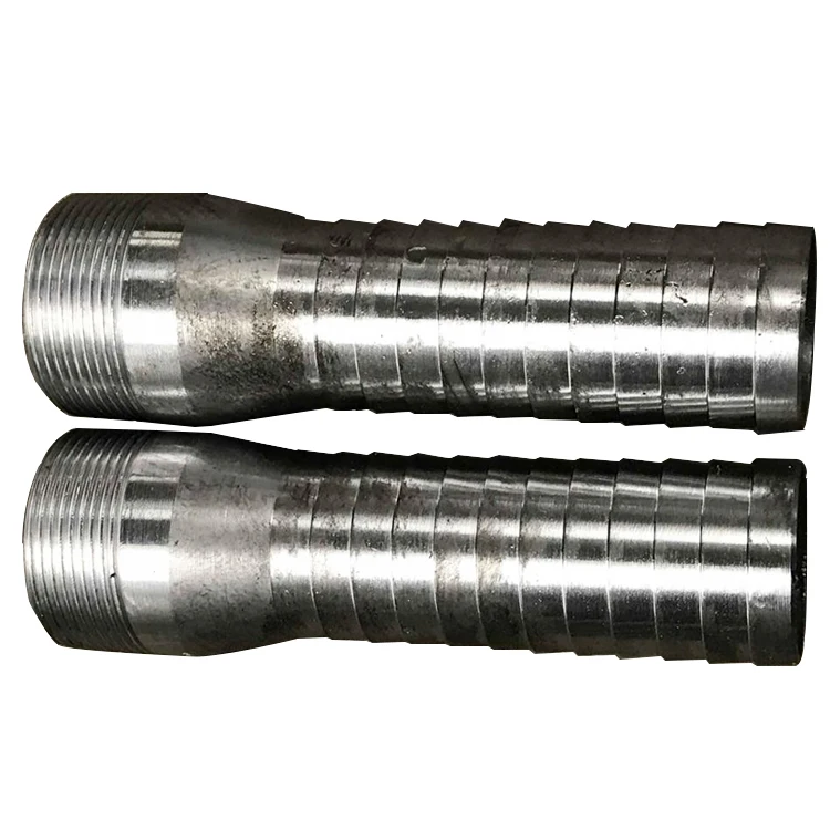 NPT Standard King Combination Pipe Nipple Steel Plated, KC Nipple