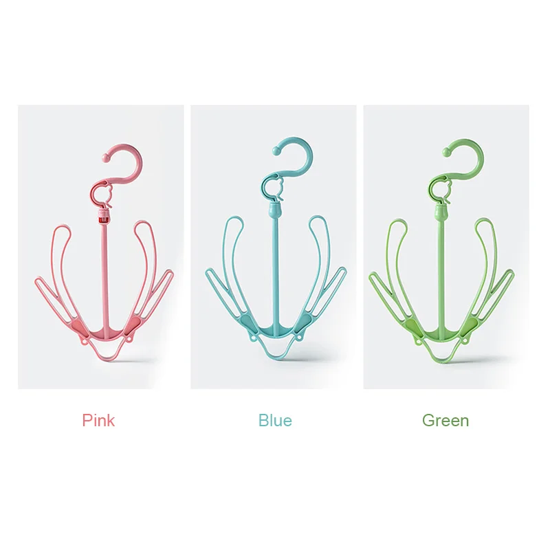 Balcony Foldable Shoe hanger  shoe organizer hanger   Rotating Shoe Drying Rack Organizer Hanger with 2 Hooks