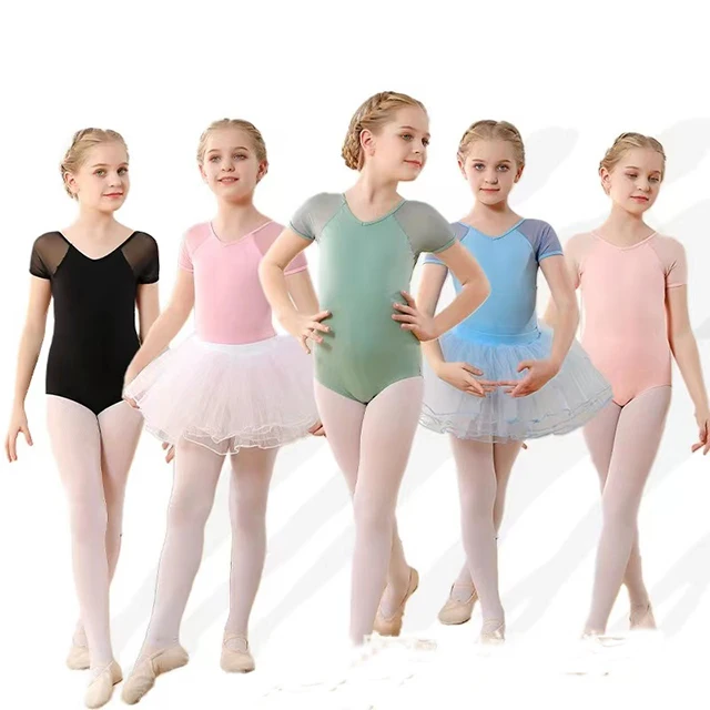 3 5 6 8 10 12 Years Old Teen Clothes Gymnastics Leotards Dancing Dress for Girls Ballet Costume Kid Ballet Skirt Set Ballet Tutu