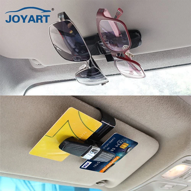 Sun Visor Glasses Clip Universal Car Interior Card Ticket Portable Sunglasses Holder Clips
