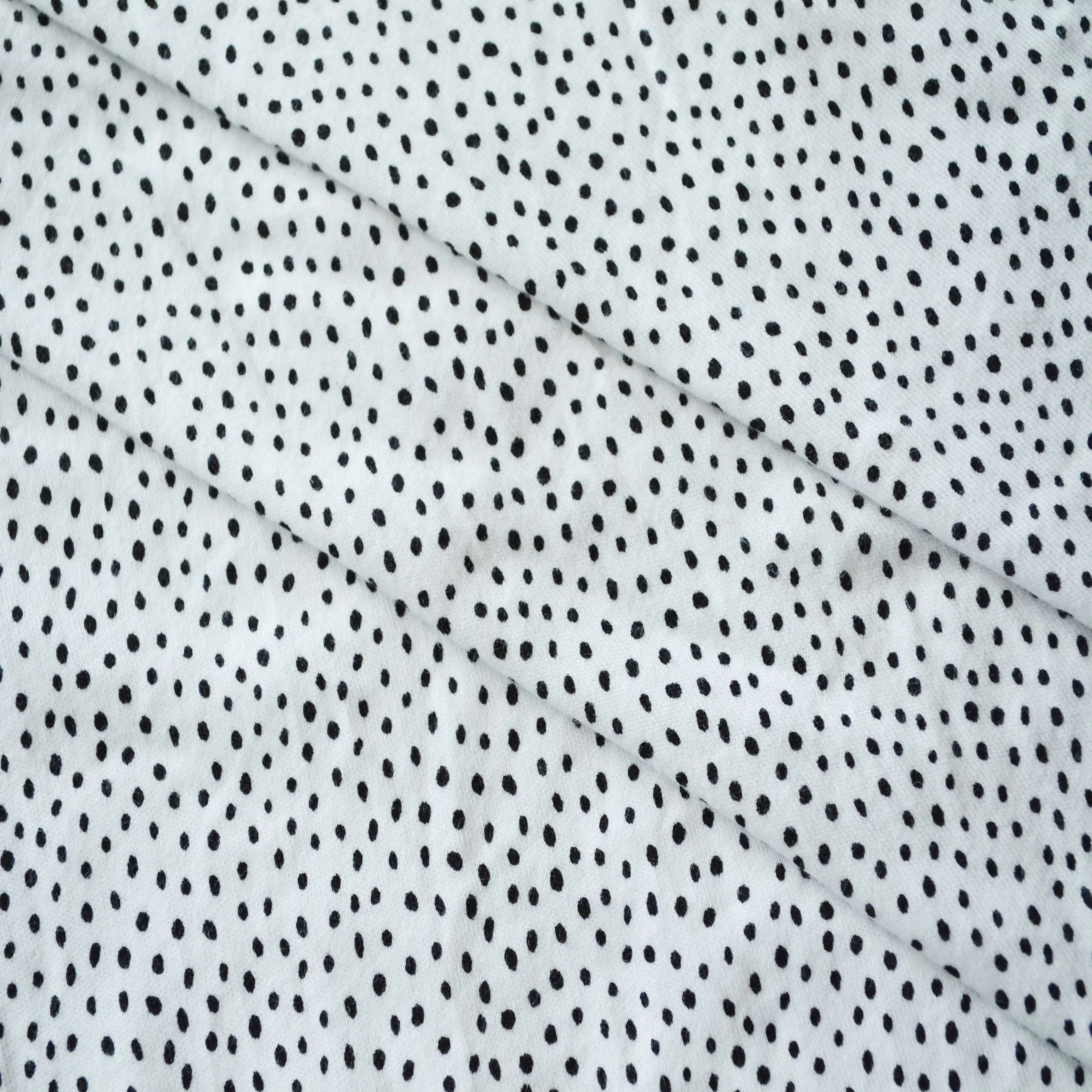 Трикотажная ткань из 100% хлопка с принтом вишни BCI