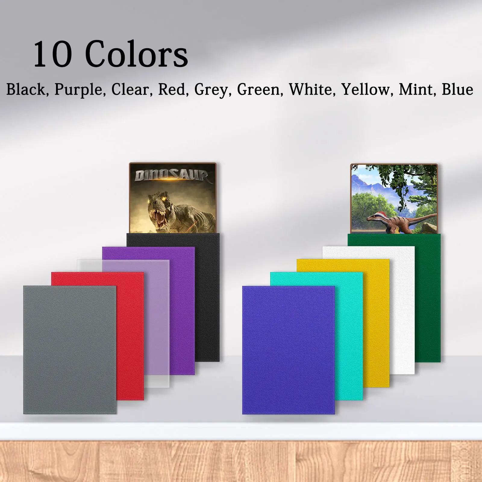 100 pcs New Rough Textured Consistently Cutting Premium Yugioh  66*91mm Matte Trading Card Sleeves