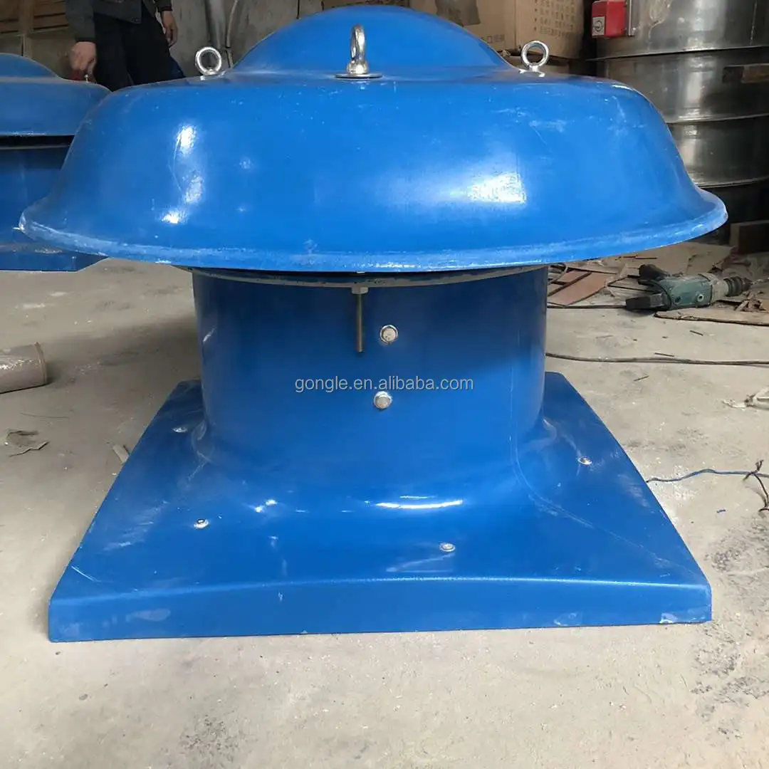 1060/1460 with Large Air Volume FRP Rooftop Ventilation Fan Industrial Roof Exhaust Fan AC Fiberglass Axial Flow Fans 2 Years