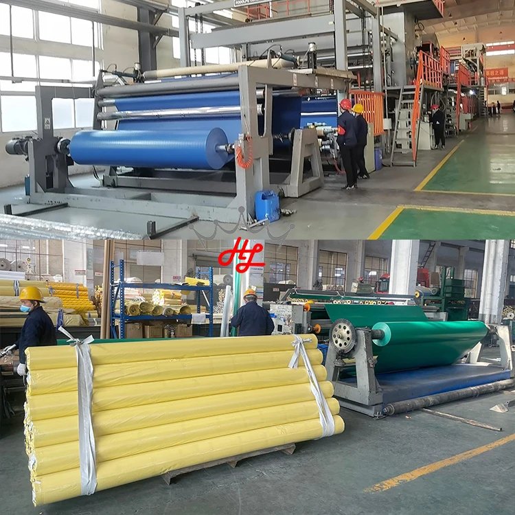 УФ-стойкий ПВХ брезент HL 900Gsm биогазовый