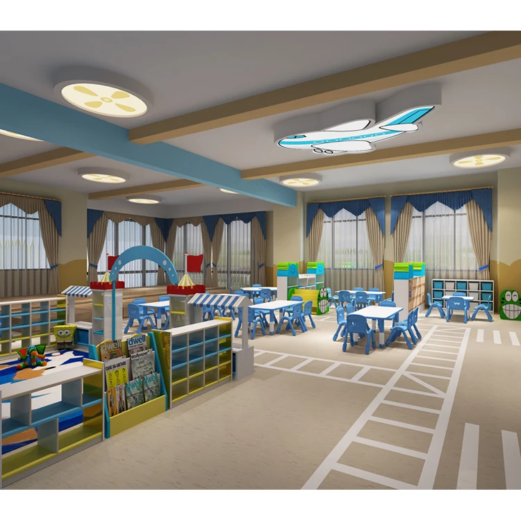 New Product Children Study Room Plastic Furniture Nursery School Preschool Furniture Sets