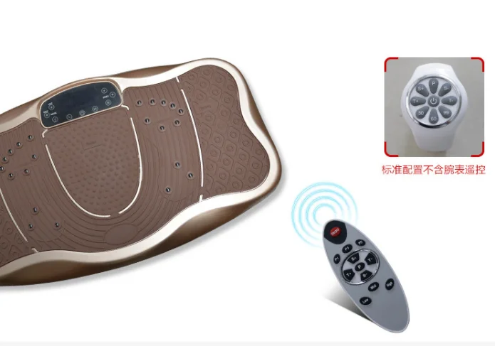 Home Gym Vibration Plate Exercise Machine Body Slimming Vibrating Machine Mini Crazy Fit Massage