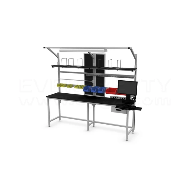 Electrical Lab Table Electronic Working Bench ESD Workbench Laboratory Multifunctional Workbench for school lab room