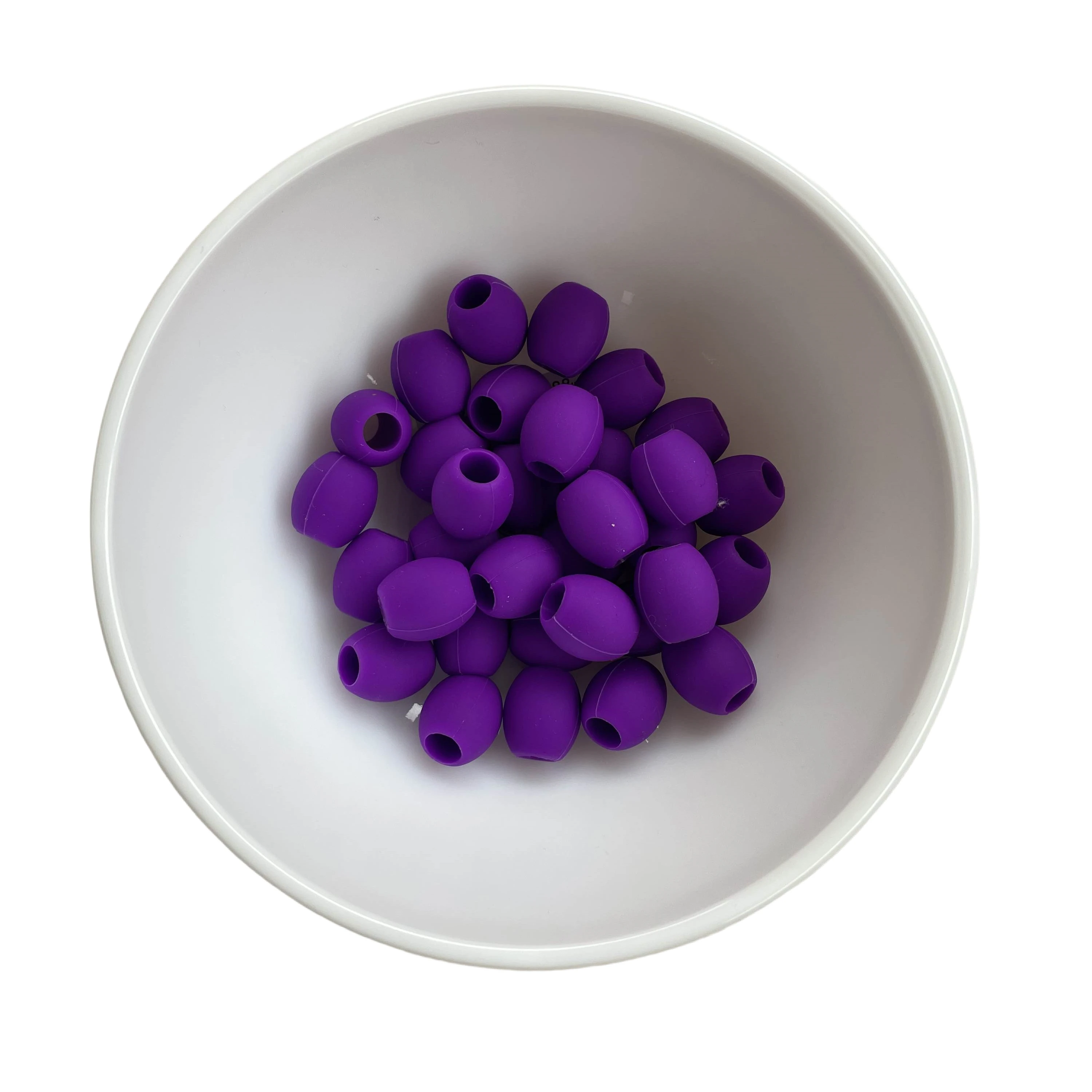 Factory Custom Soft Silicone Silicone Rubber Beads for Hairdressing Factory Mold Silicone Hair Beads For Braids Color Rings