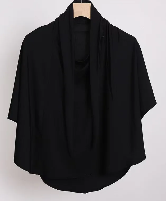 TMF-8R024  Dual purpose  Women hijab headscarf Arab head cover  headscarf bottom cap high elastic scarf Blended