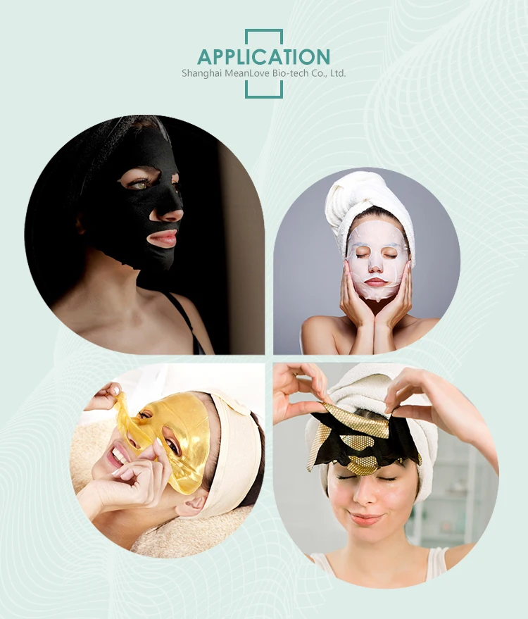 facial maskcloth beauty cosmetics  Black colour fiber  Graphene Face Mask Sheet non woven facecloth