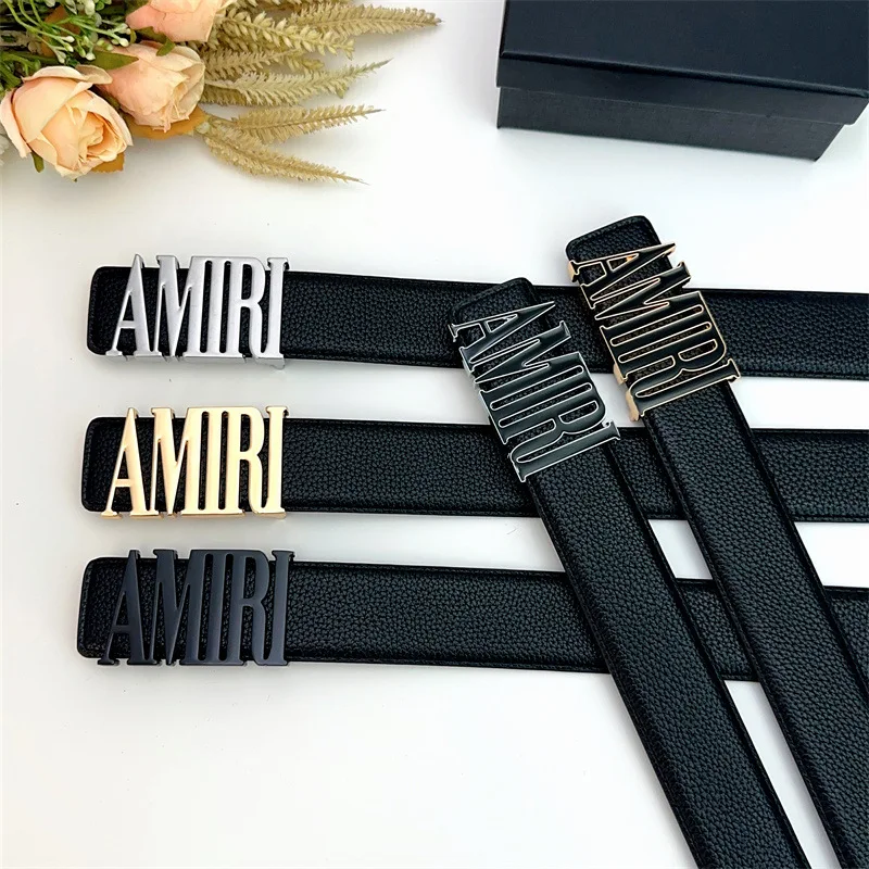 Wholesale (3.8cm wide 100-125cm long+Designer box) belt buckle Designer brand leather belt men