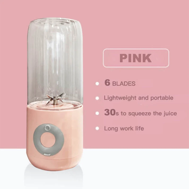2022 Portable Blender Cup Portable Juicer For Home Use Potable Blender Mini Juicer Blender