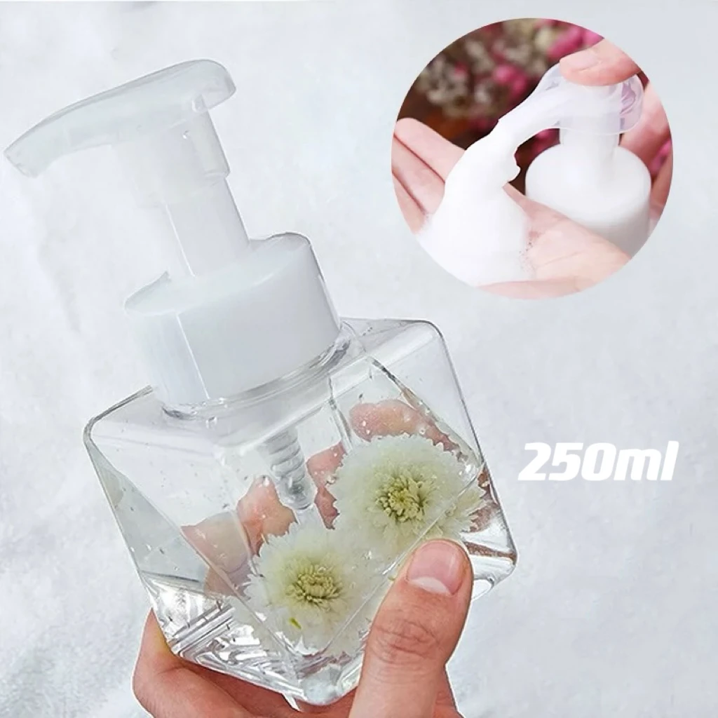 Ready stock Hair Shampoo body wash facial cleanser mousse packaging foam bottle