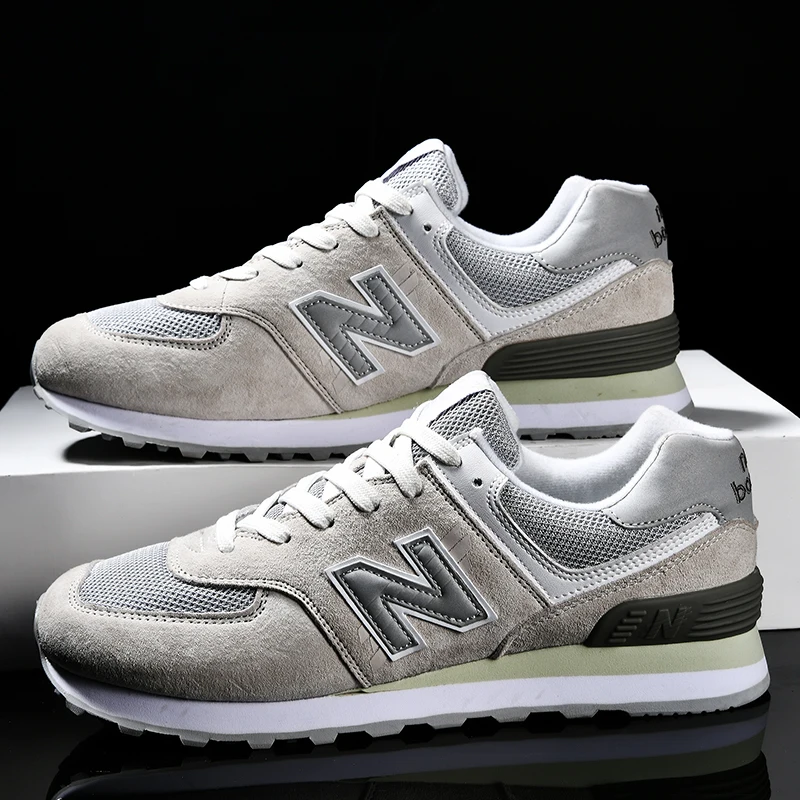 Top quality  outdoor Italian suede running sport shoes casual sneakers for men