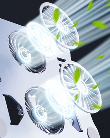 9-15 Inch Foldable Computer Stand Anti-Slip Portable Aluminum Laptop Holder With Cooling Fan Adjustable Ergonomic Laptop Stand