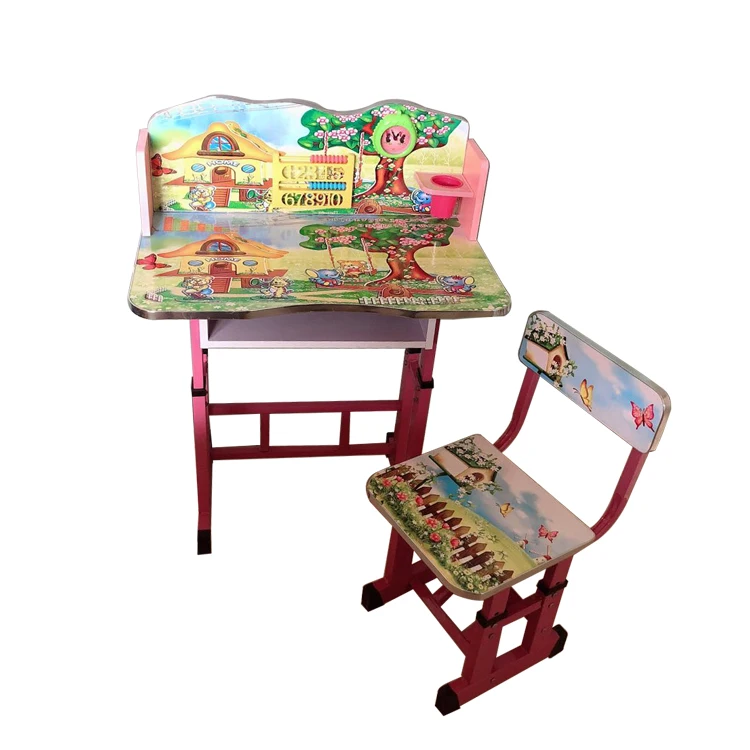 Children furniture Ergonomic cprimary study table chair for kids