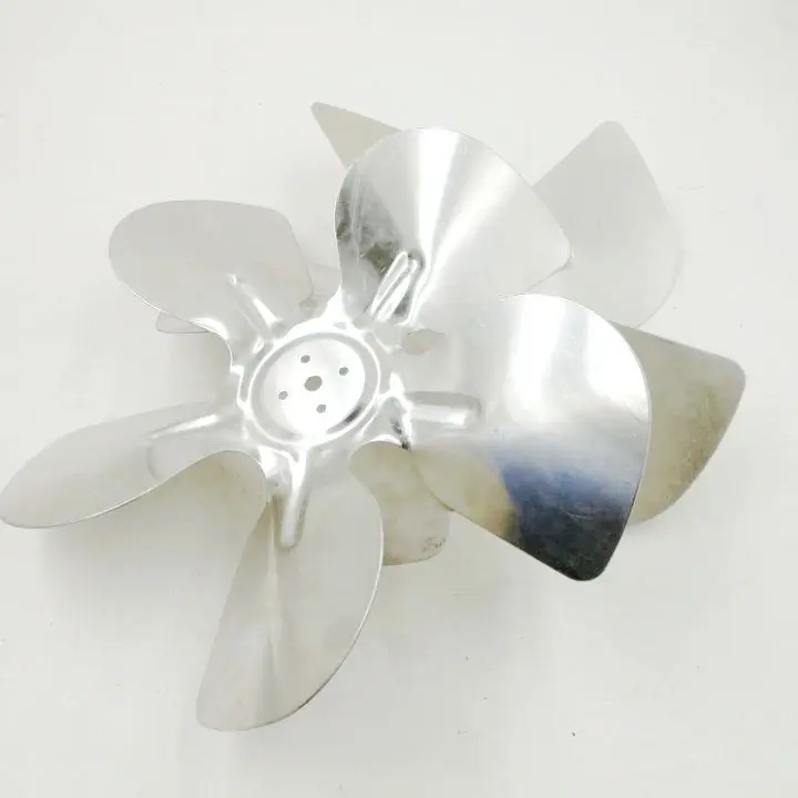 
OEM ODM Custom metal electric motor Aluminium Fan Blade 