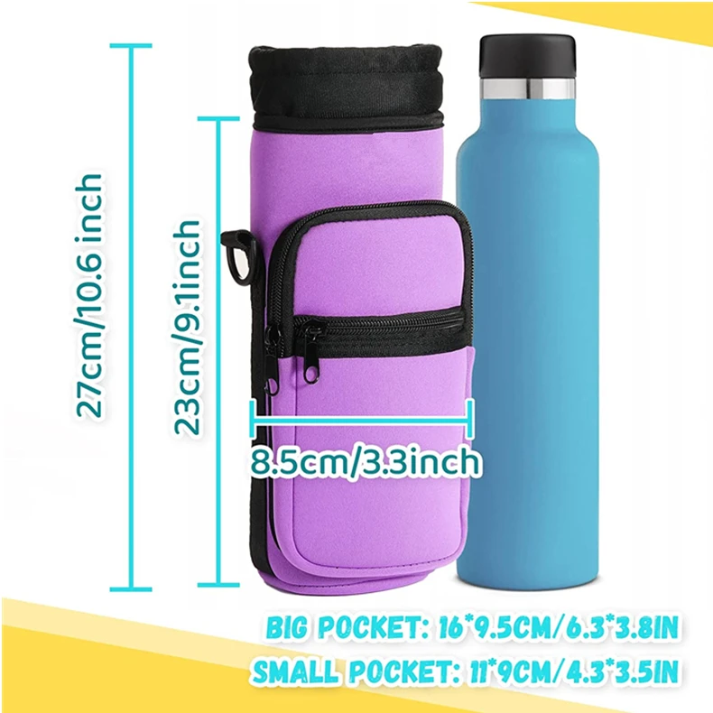 Blank White For Sublimation 40oz Handle Tumbler Cup Sleeve Neoprene 40oz stanleys tumbler cup holder carrier bag for traveling