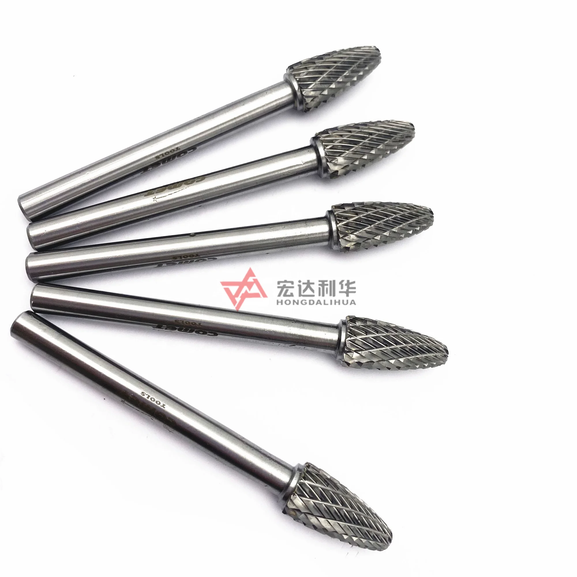 Top quality tungsten carbide Burr cutters CNC Cutters Tool Alloy Nail Drill Bit Rotary Files