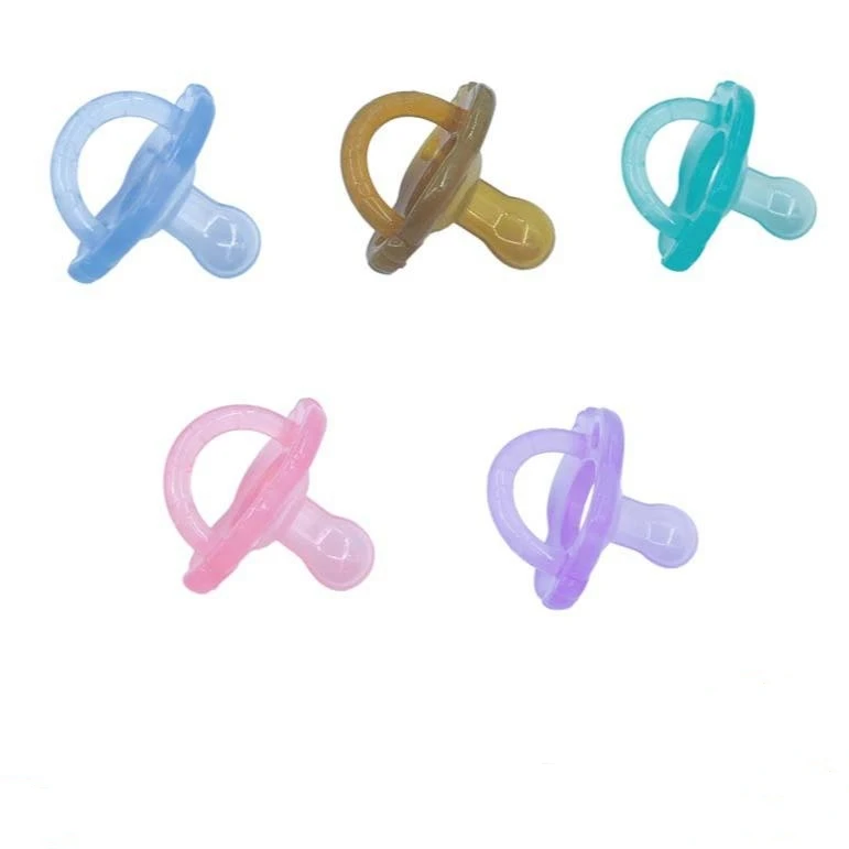 Market Hot Selling 100% Food Grade Silicone Bpa Free Weaning Soothing Nipple Baby Teething Pacifier