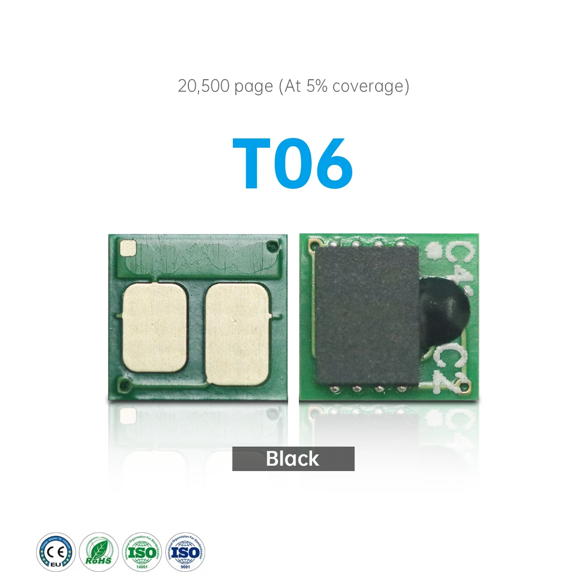 Toner Cartridge Chip T06 Compatible for Canon imageRUNNER 1643 1643I 1643iF Toner Chip