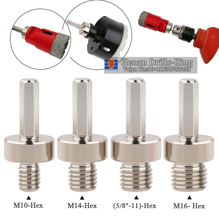 M10 M14 5/8-11 Arbor Converter Adapte Angle Grinder Adapter Converter for Polishing Pads Backer Plate Accessories