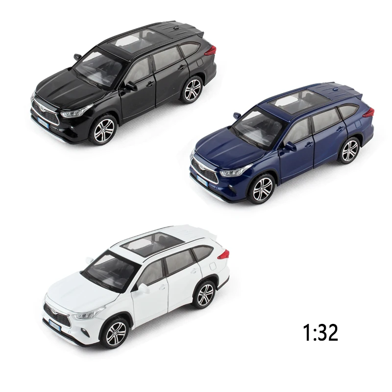 Diecast car models 1:32 Metal alloy model car sound and light pull back cars Diecast toy for kid
