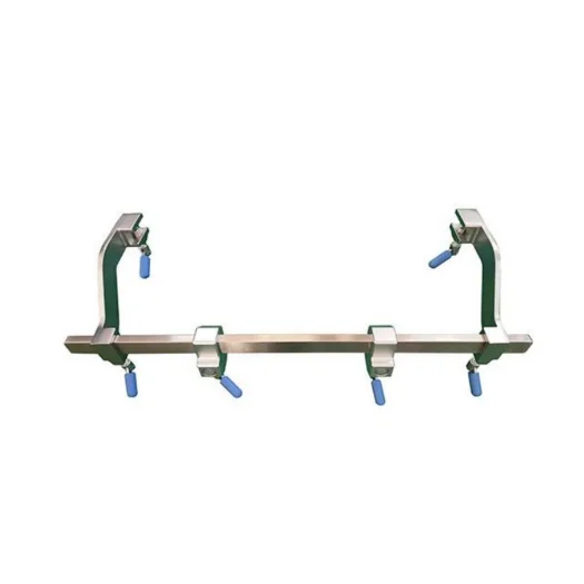 The universal attachment Head Frame Adapter A001 Mayfield to the operating table