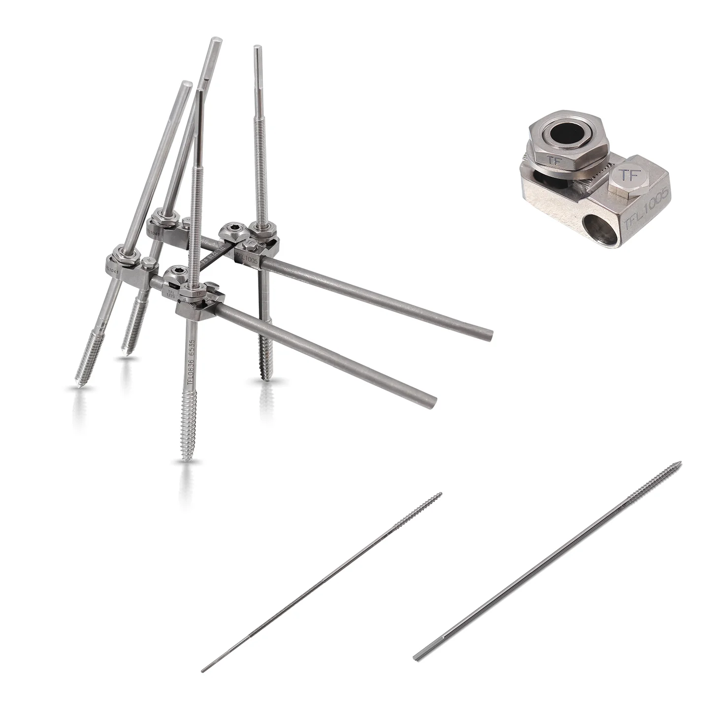 High Quality Spinal Pedicle Screw Spinal Traumatic System SCHANZ Pedicle Screw Orthopedic Surgical Spine Implants DHL Sale