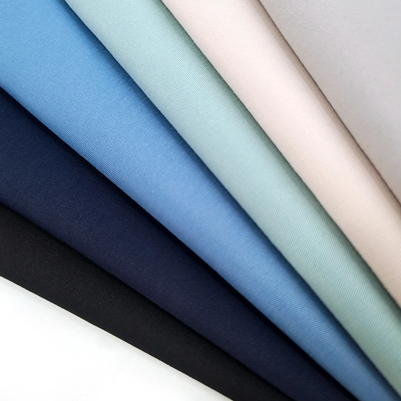100% Poly factory direct supply wholesale breathable high quality cheap price easy care perspiration stock fabric for garment
