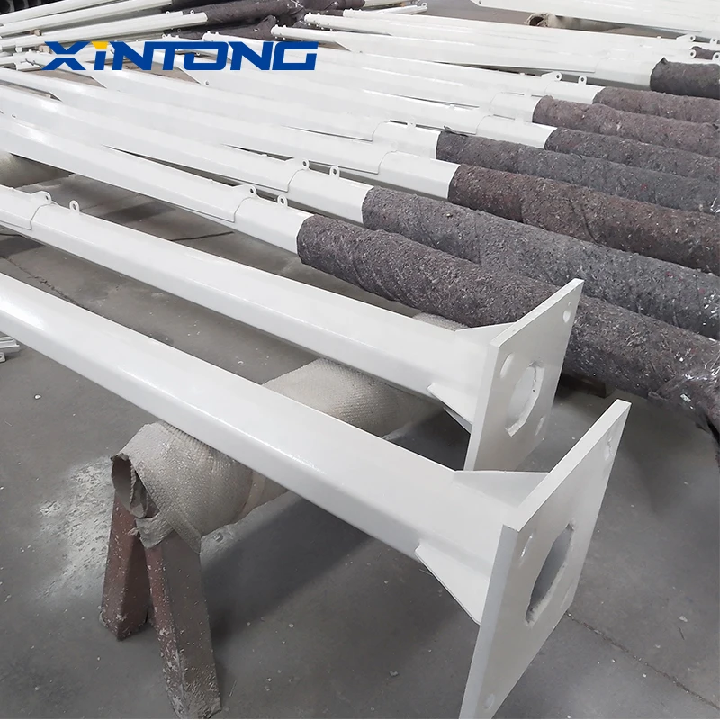 XINTONG Good Price Street Electric Pole Gi Solar Powered Lights Sign Lights Traffic Great Price