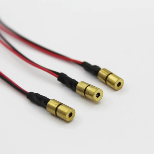 Быстрая доставка 650 нм 1 МВт мини-красный лазер 4 мм охотничий лазерный модуль для красной лазерной ручки