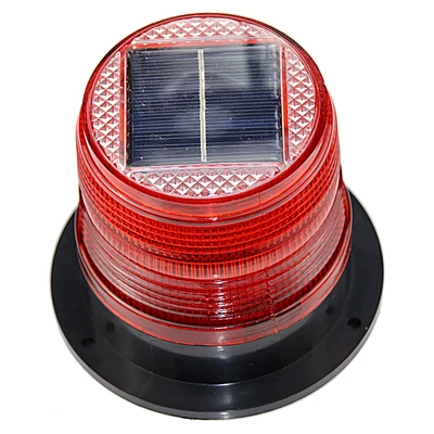 Waterproof Emergency solar magnet Warning Rotating Strobe Beacon Light for vehicle traffic emergency using