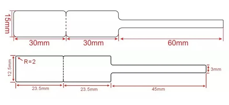 RFID UHF 860 МГц-960 МГц Пользовательские Ювелирные однократные этикетки/бирки для управления