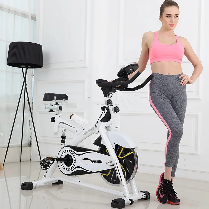 Commercial Spinning Bike with 6-22kg Aluminum Alloy Flywheel