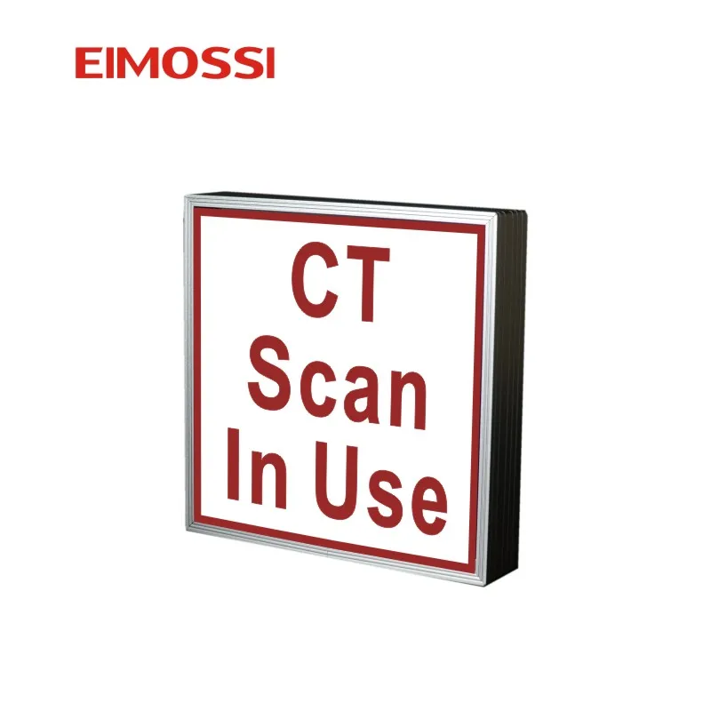 led MRI equipment sign aluminum warning sign for hospital