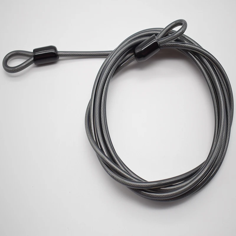 Manufacturer plastic coated stop missing safety rope for kids with lock outdoor wire rope