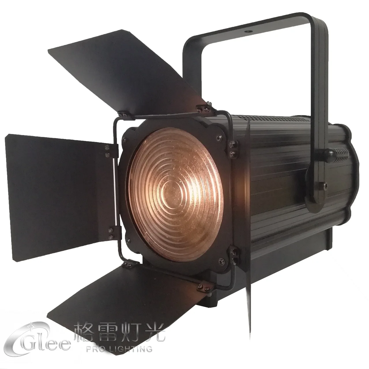 200W WW CW 2in1 White LED Theater Theatrical Studio Auto Motorized ZOOM Fresnel Spot Spotlight Light