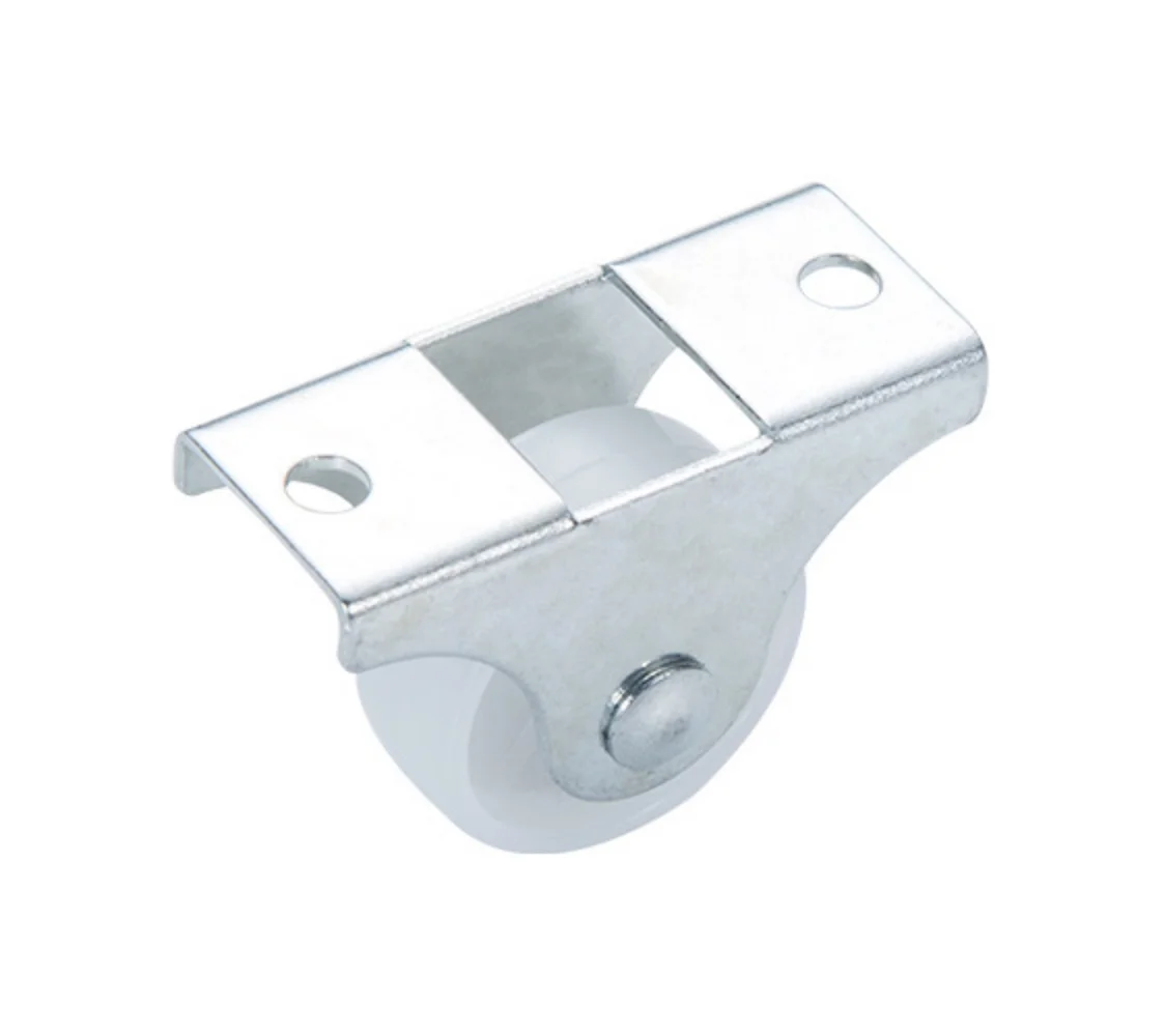 Manufacturer 50 mm White Wheel PP Rigid Caster 2 Inch Furniture Light Duty Fixed Castor