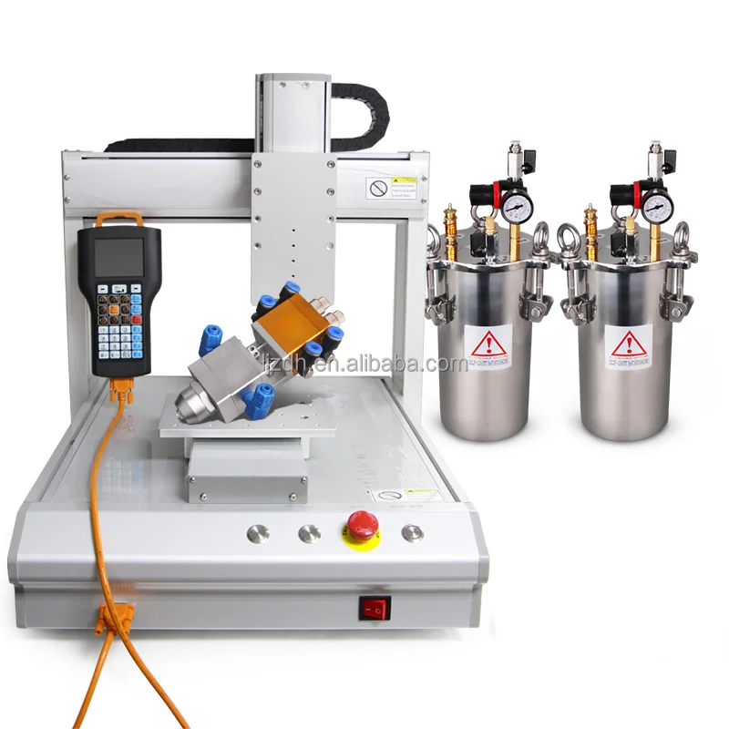 Liujiang AB Клей 1:1 двухкомпонентный клей машина 3 оси для распределяющих роботов эпоксидной смолы ПУ